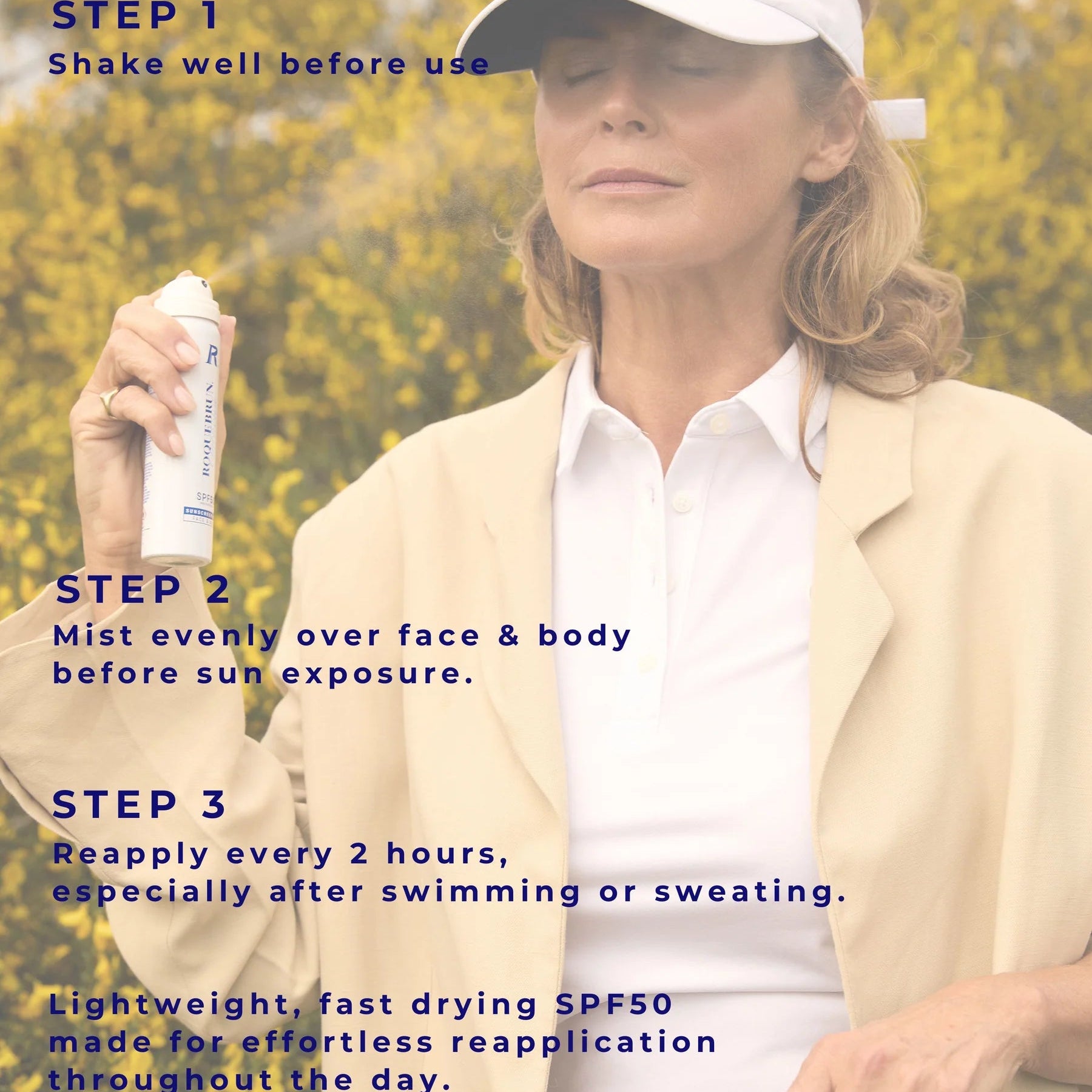 Sunscreen Mist SPF50 Face & Body