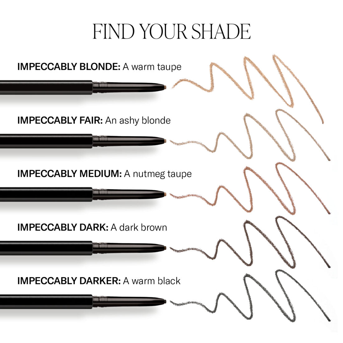 Precision brow detailer (impeccably blonde)