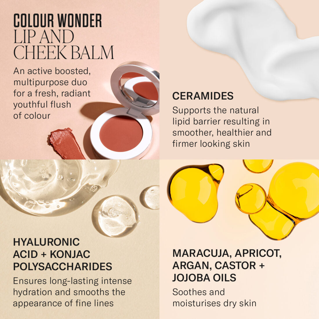 Lip & cheek balm - coral fusion 02