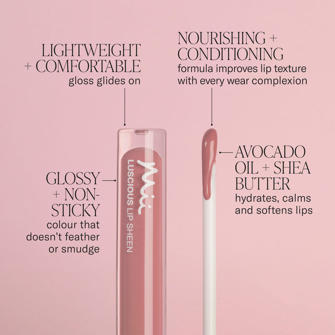 Luscious Lip Sheen - Foxy 09