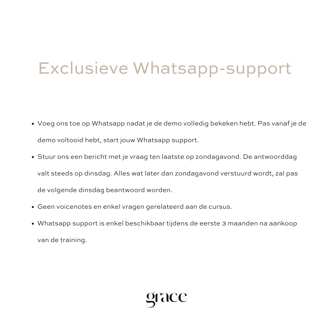 Bundel: Become a lash lift pro + Whatsapp Support