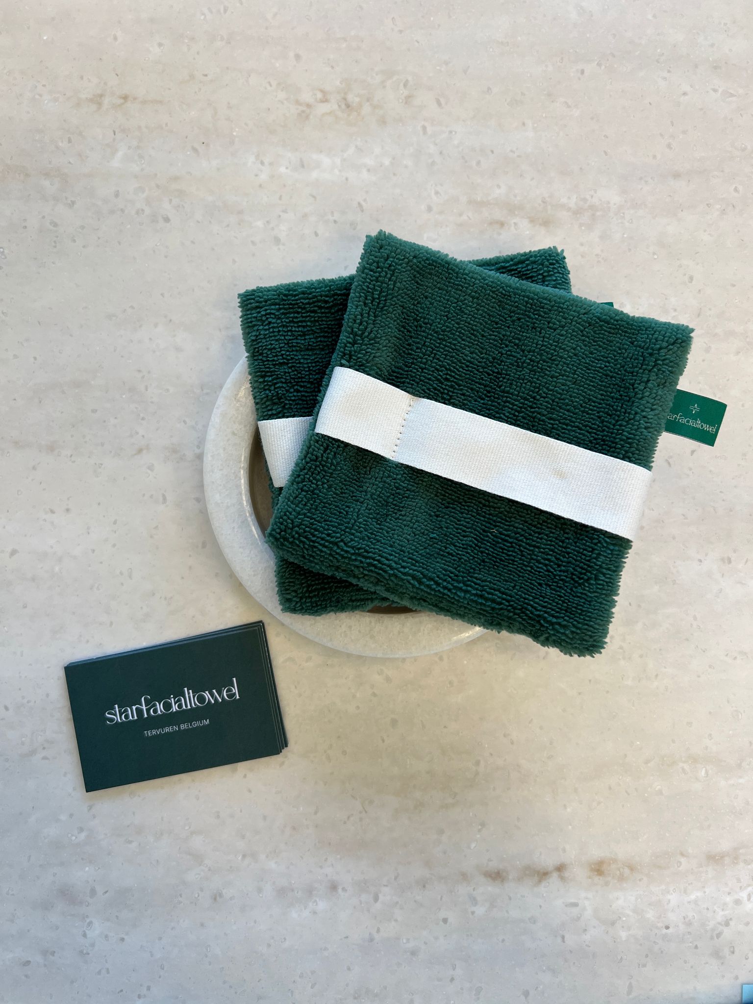 Starfacialtowel Ecopads - Green