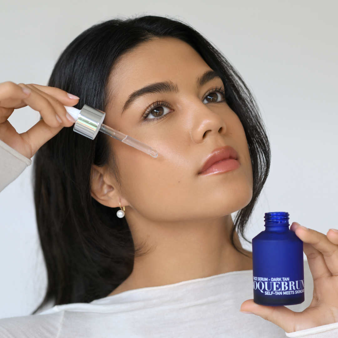 Self-Tan Face Serum - Dark
